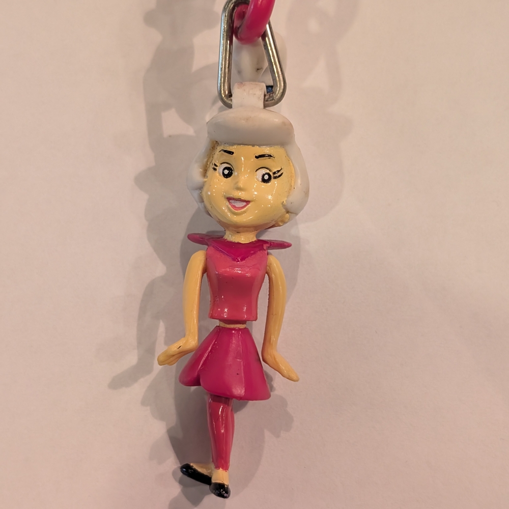 Pink Cartoon Character Keychain - Picture 3 of 4